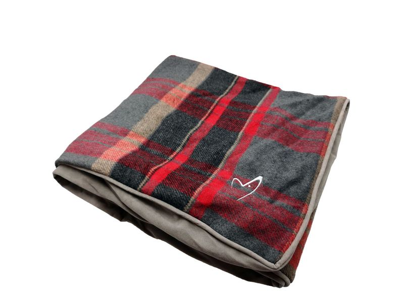 Camden Sleeper Cover Red Check