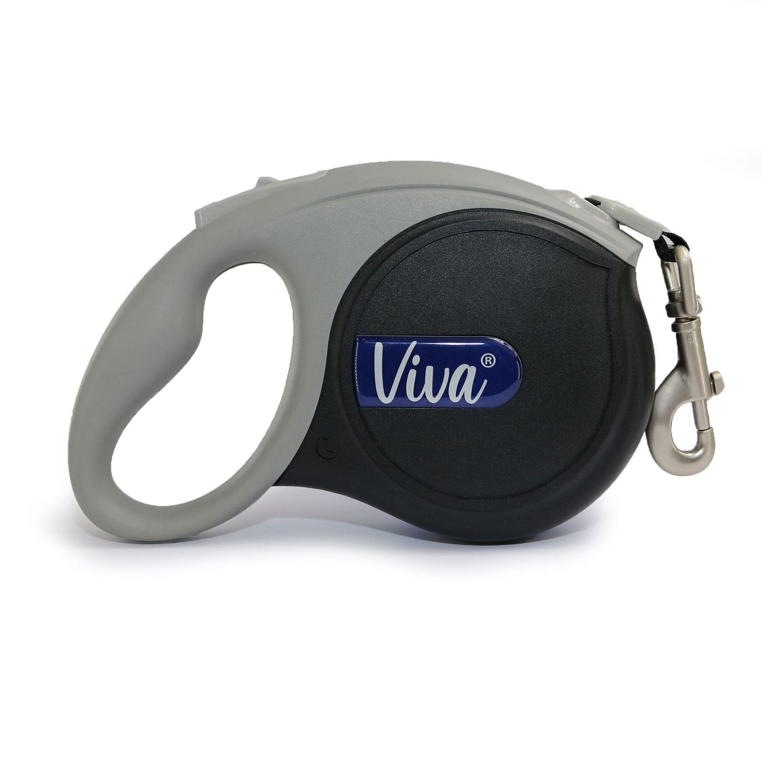 Ancol Viva Retractable Tape Dog Lead Black Large 5m