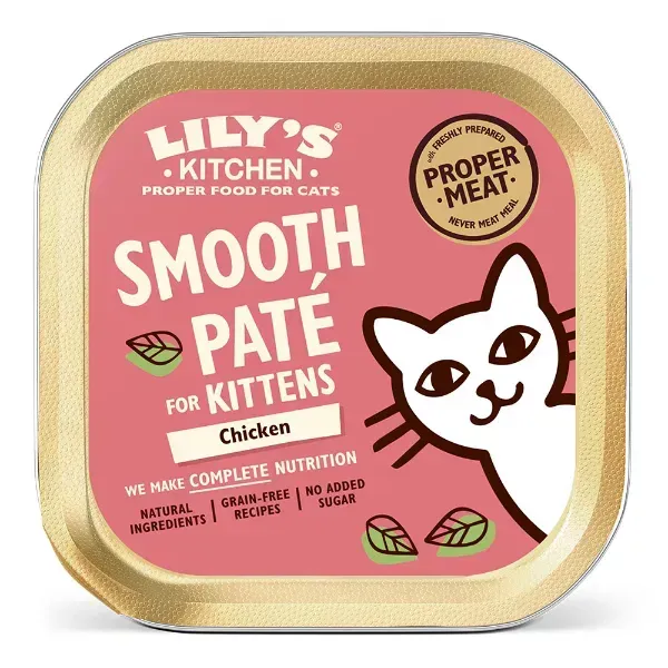 Lily's Kitchen Kitten Smooth Pate Chicken