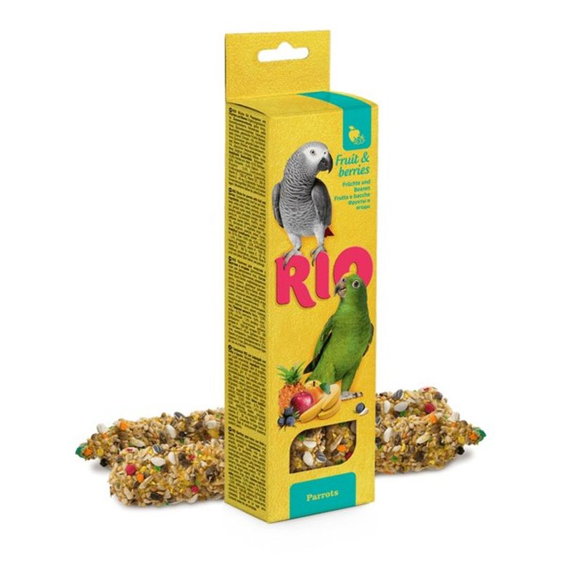 RIO Sticks for Parrots with Fruit and Berries (2x90g)