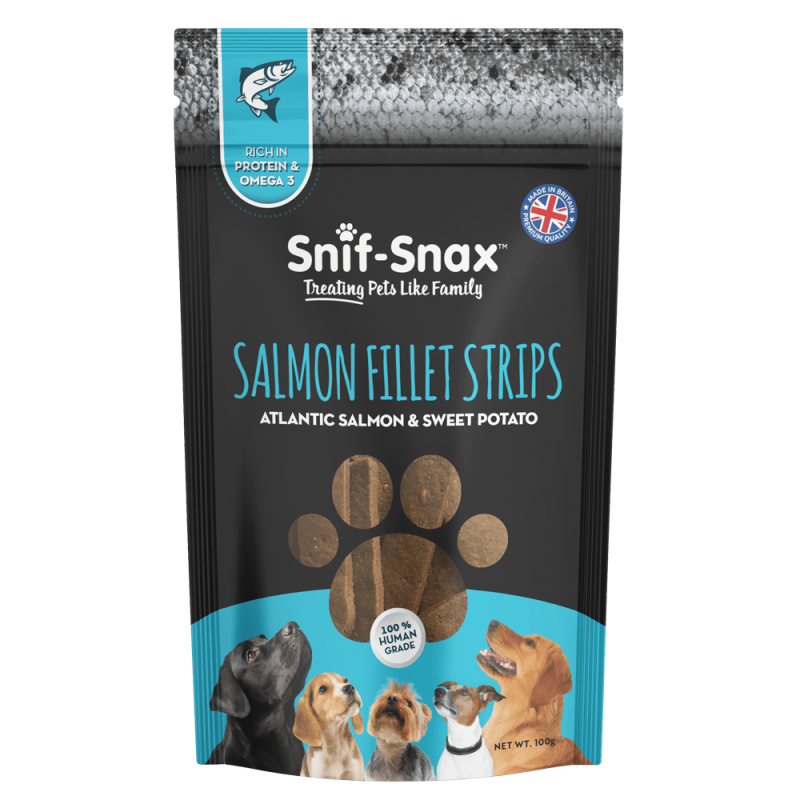 Snif-Snax Salmon Fillet Strips