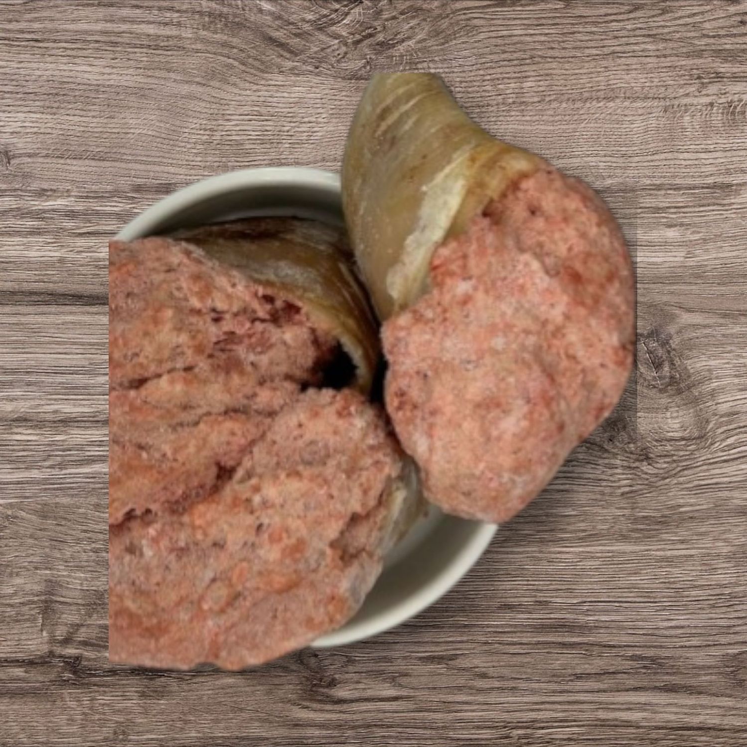 Frozen Stuffed Cow Hooves - 4 Pieces