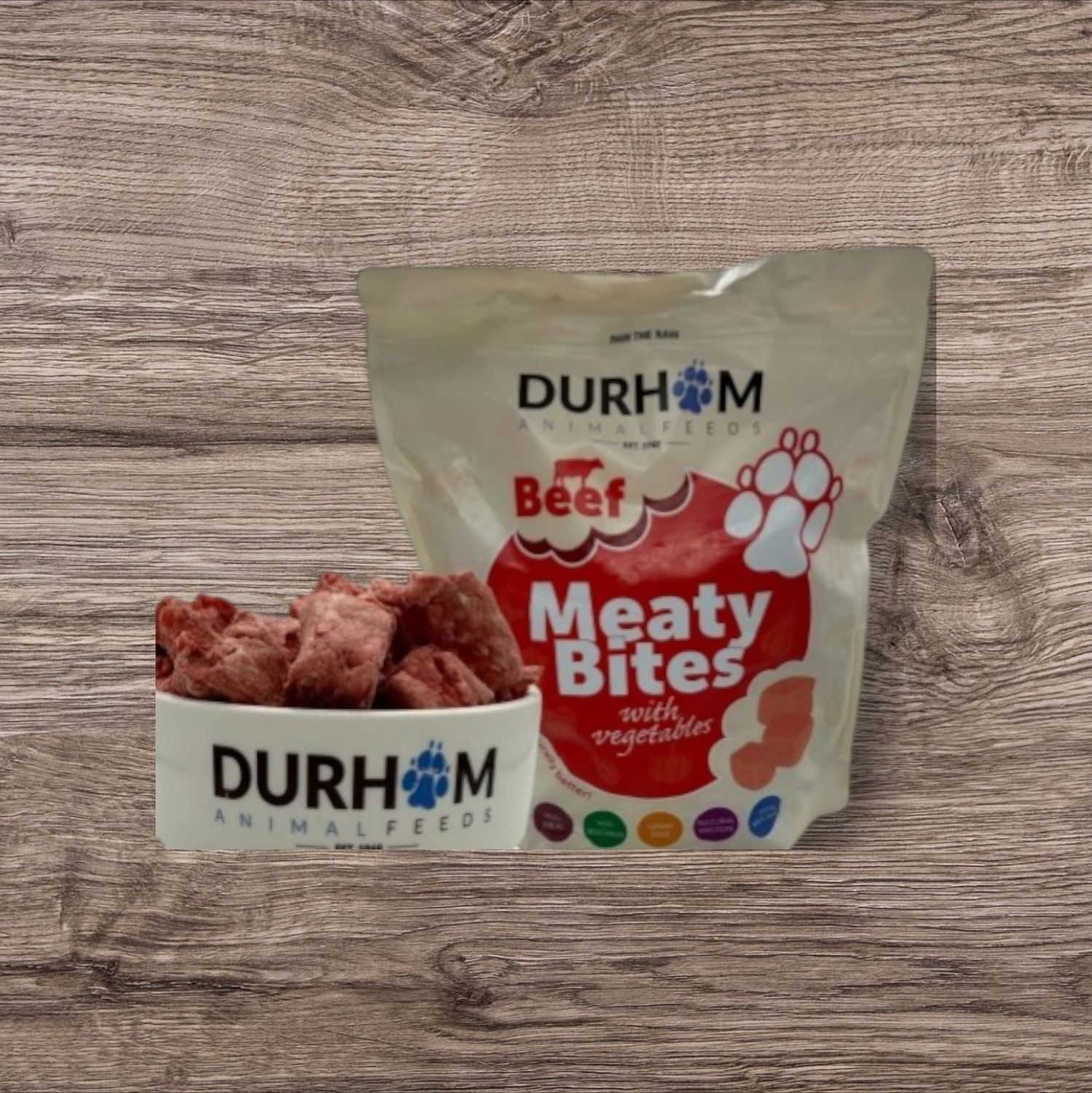 Frozen Beef & Vegetable Meaty Bites