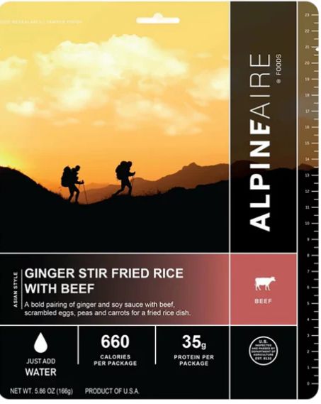 Alpineaire - Ginger Stir Fried Rice with Beef