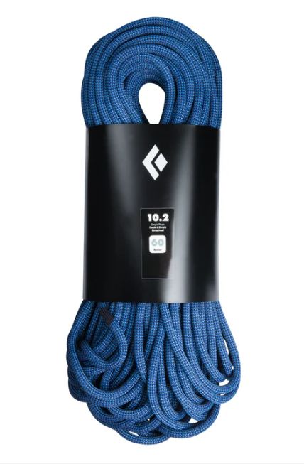 Black Diamond - 10.2 Rope - 60m - Wall - Tri Blue