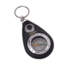 Munkees - Keychain Compass &amp; Thermometer
