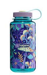 Nalgene - 32oz WM - Botanical - Sustain, Colour: Blue Mushroom