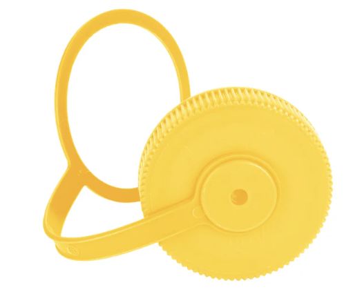 Nalgene - 32oz/48oz Wide Mouth Replacement Lid, Colour: Yellow