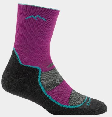 Darn Tough - Junior's Hike/Trek - Lt. Hiker, Micro Crew, Lt. Cush *disc*, Colour: Clover, Size: Large