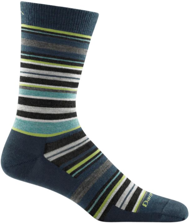 Darn Tough - Men's Lifestyle - Static, Crew, Lightweight - XLarge - Midnight *disc*