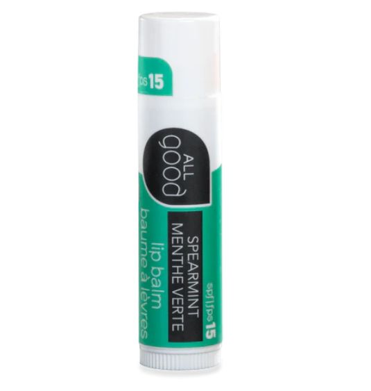 All Good - Lip Balm, SPF 15 - Spearmint