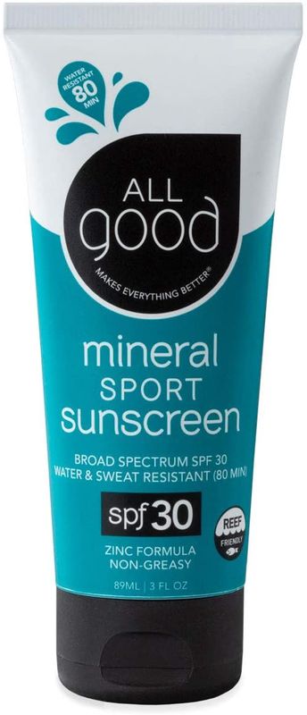All Good - Sport Sunscreen - Lotion, SPF 30, 89ml