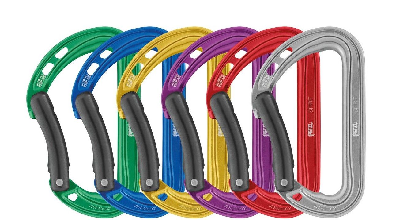 Petzl - 6 Carabiners Spirit Bent