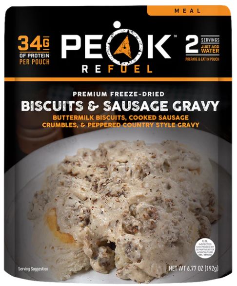 Peak Refuel - Biscuits &amp; Sausage Gravy