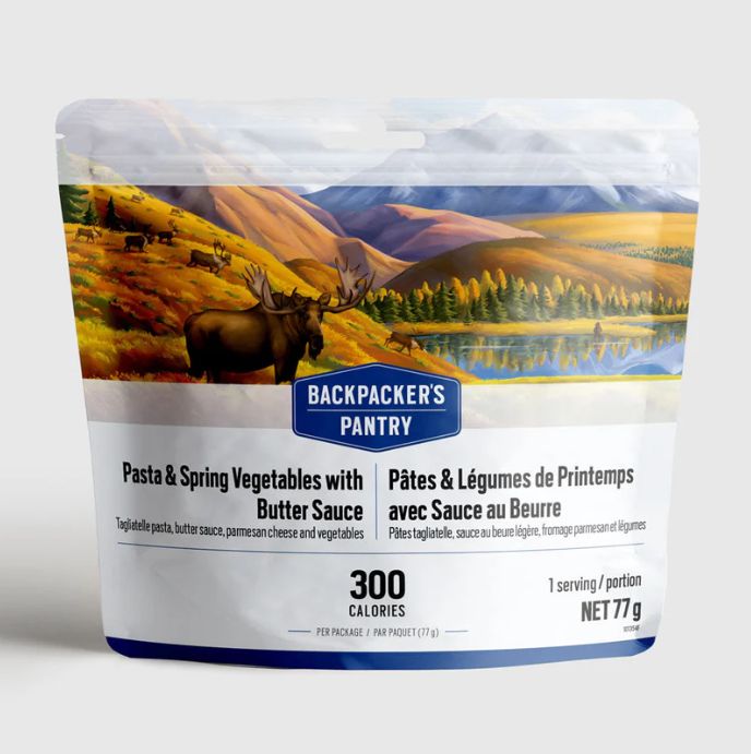 Backpackers Pantry - Pasta Spring Veg. with Butter Sauce