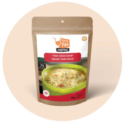 Happy Yak - Coconut Thai Soup, 1 Serving