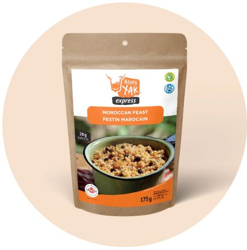 Happy Yak - Moroccan Feast, 1 Serving
