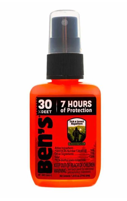Ben's - 30 Tick and Insect Repellent - 37ml Pump Spray