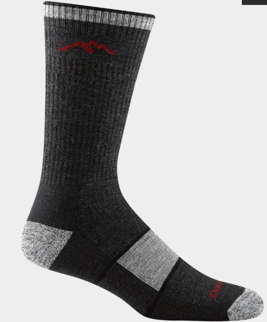 Darn Tough - Men's Hike/Trek - Boot, Midweight w/ Full Cushion, Colour: Black, Size: XLarge