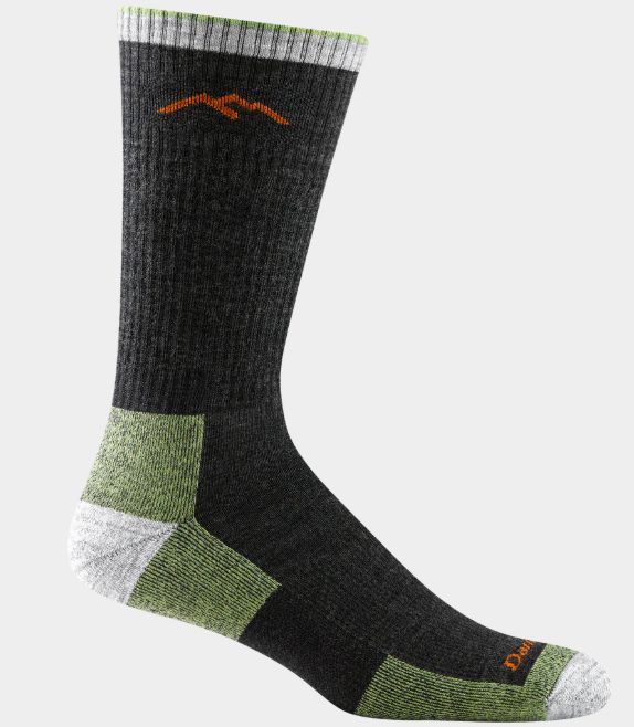 Darn Tough - Men's Hike/Trek - Boot, Midweight w/ Cushion - 1403, Colour: Lime, Size: Medium