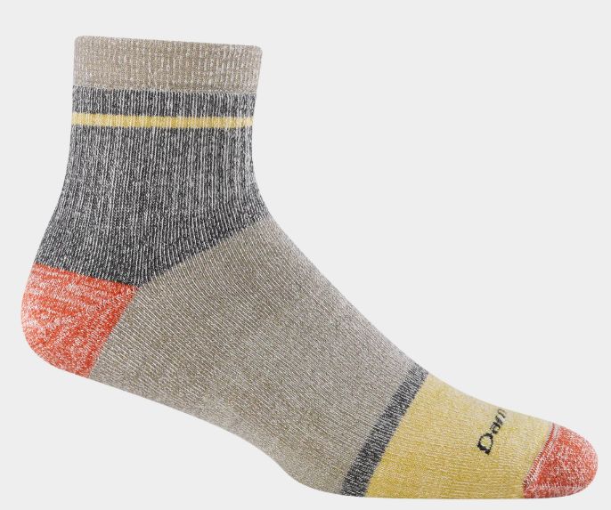 Darn Tough - Men's - Home Base Shorty Heavyweight w/Full Cushion - 6118, Colour: Rye, Size: Large