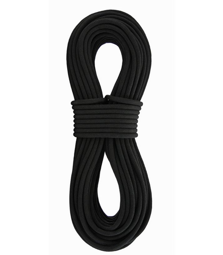 Sterling - Safety Pro, 9mm Static Rope, 92M - Black