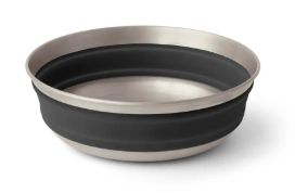 Sea to Summit - Detour SS Collapsible Bowl, Colour: Beluga Black, Size: Large