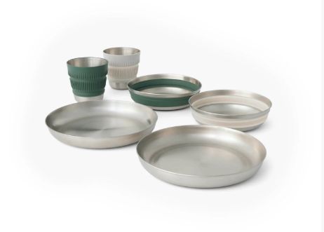 Sea to Summit - Detour SS Collapsible Dinner Set, 6pc, Multi