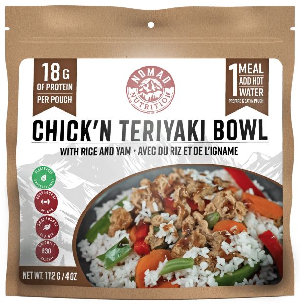 Nomad Nutrition - Chick'n Teriyaki Bowl