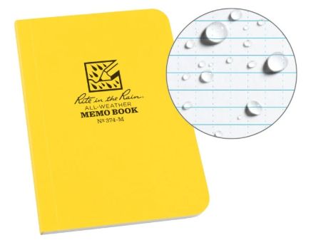 Rite in the Rain - 3.5 x 5" Memo Book - Soft Cover