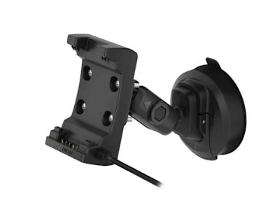 Garmin - Montana Series Auto Clip w/Speaker and Rugged Suction Cup