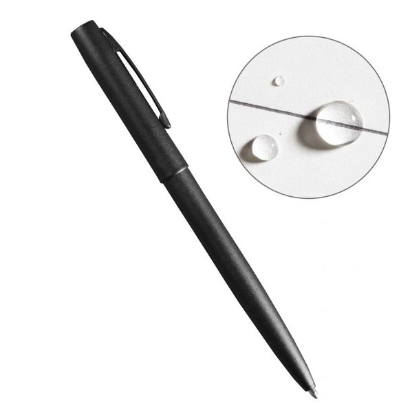 Rite in the Rain - All-Weather Metal Pen - Black Ink, Colour: Black