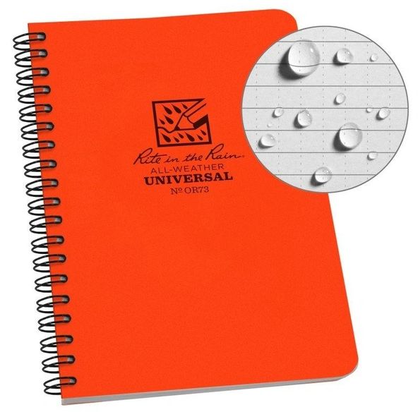Rite in the Rain - Side Spiral Notebook - 4.625 x 7"