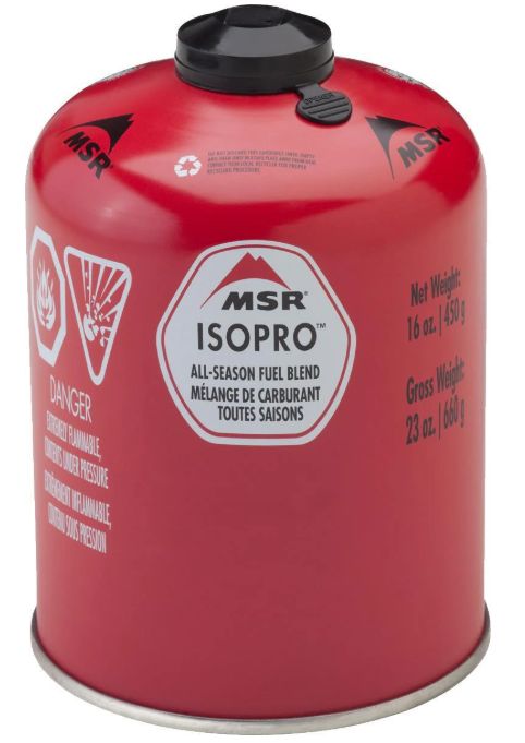MSR - Isopro Fuel Canister, Size: 16oz