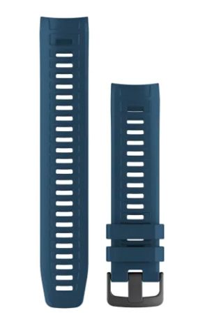 Garmin - Instinct Solar Replacement Band, Tidal Blue