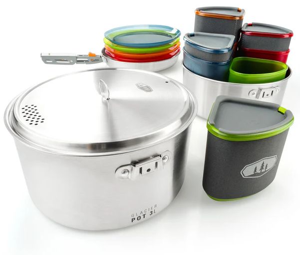 GSI - Glacier Stainless Camper Set for Four