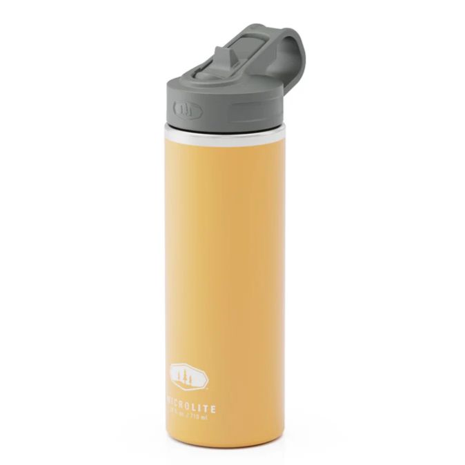 GSI - Microlite 710 Bottle Straw Top, Colour: Mineral Yellow