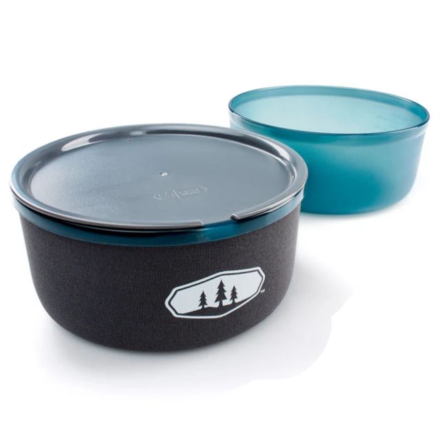 GSI - Ultralight Nesting Bowl + Mug, 591ml, 122g *D, Colour: Blue