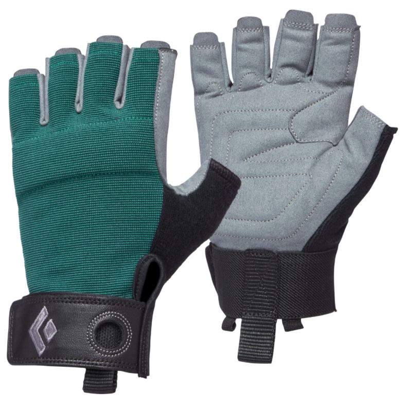 Black Diamond - Crag Gloves - Half-Finger - Women's, Colour: Raging Sea, Size: Large