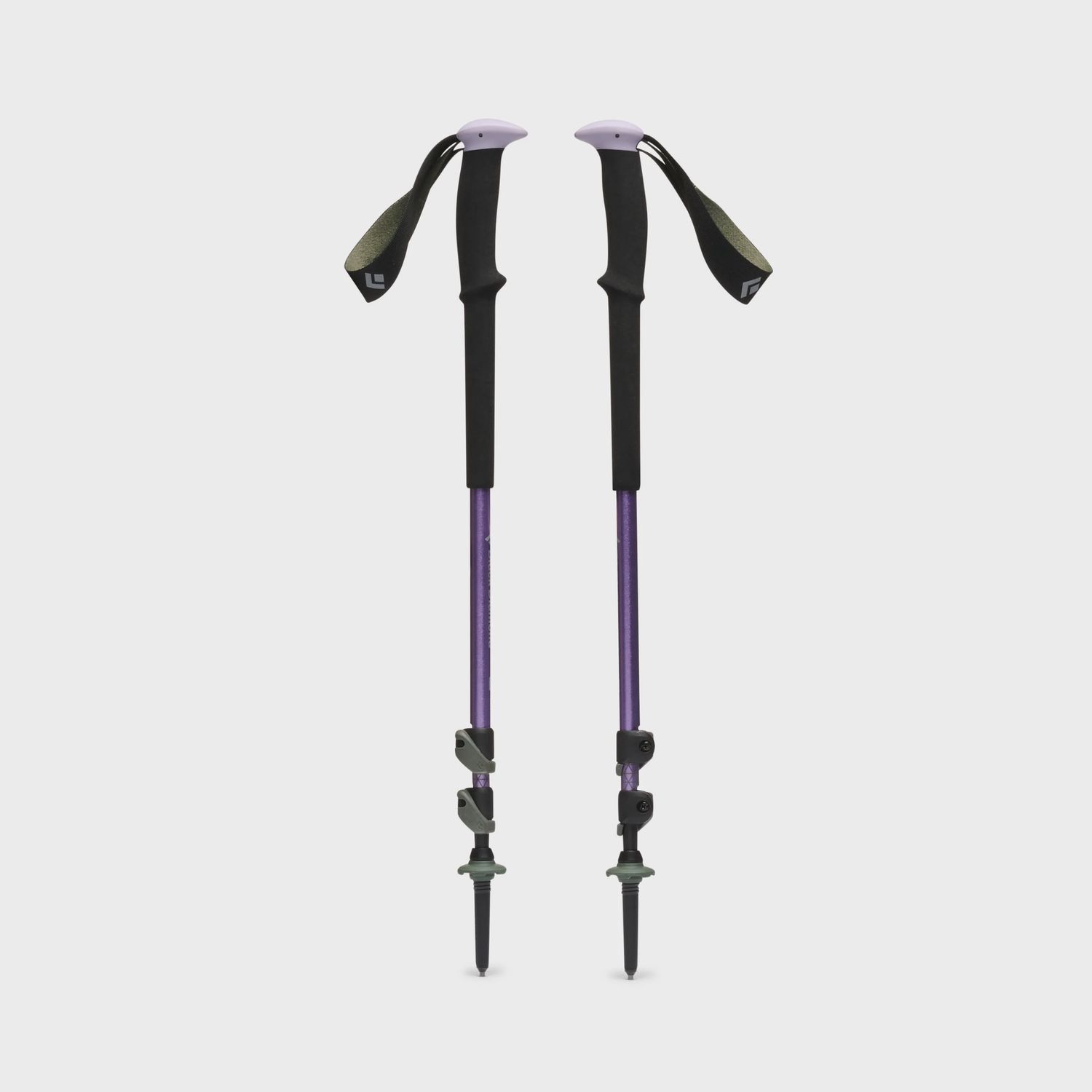 Black Diamond - Trail Trekking Poles - 100-140cm, Colour: Soft Lilac