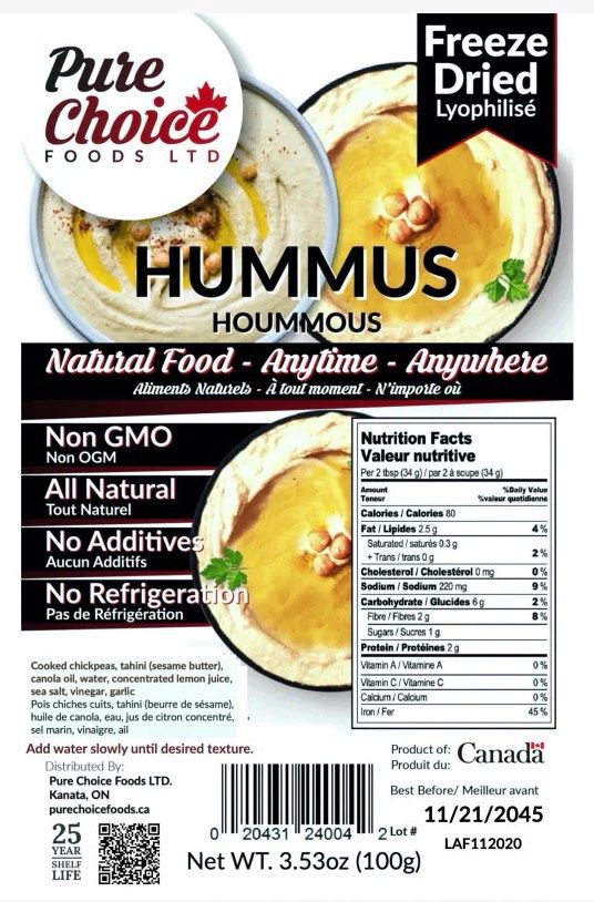 Pure Choice - Hummus