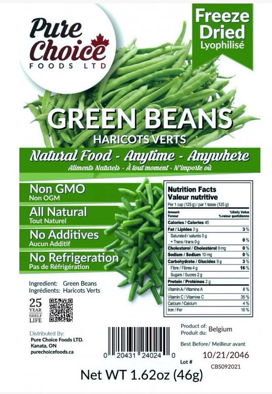Pure Choice - Green Beans