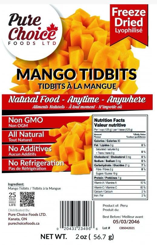 Pure Choice - Mango Tidbits