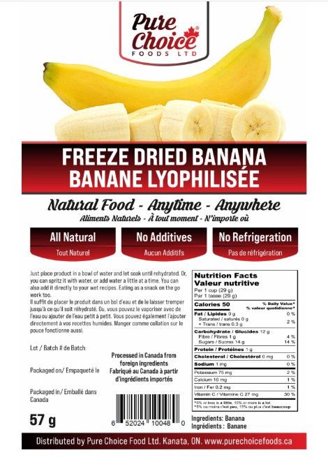 Pure Choice - Organic Bananas