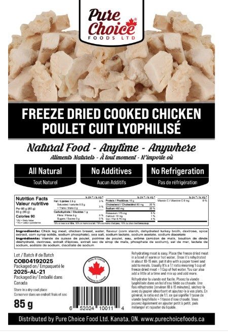 Pure Choice - Chicken Cooked