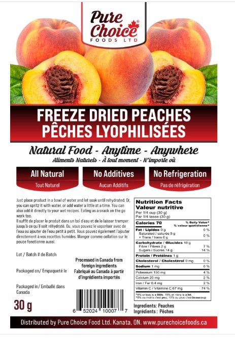 Pure Choice - Peaches