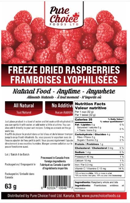 Pure Choice - Raspberries