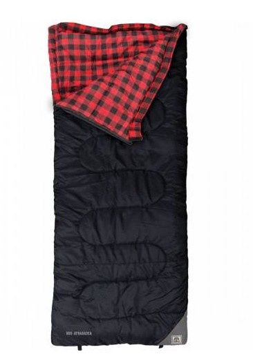 Kuma - Athabasca Sleeping Bag, Black/Red