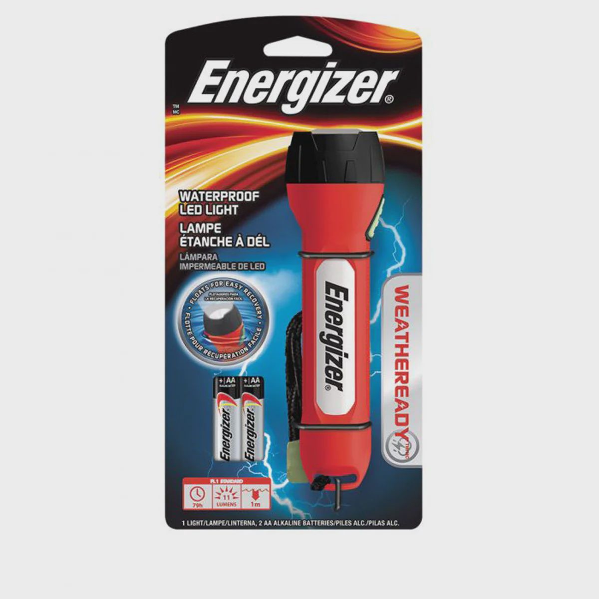 Energizer - Weatheready - 1 -AA Led Waterproof Light