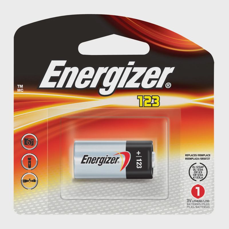 Energizer - Lithium 123 3V Photo Battery